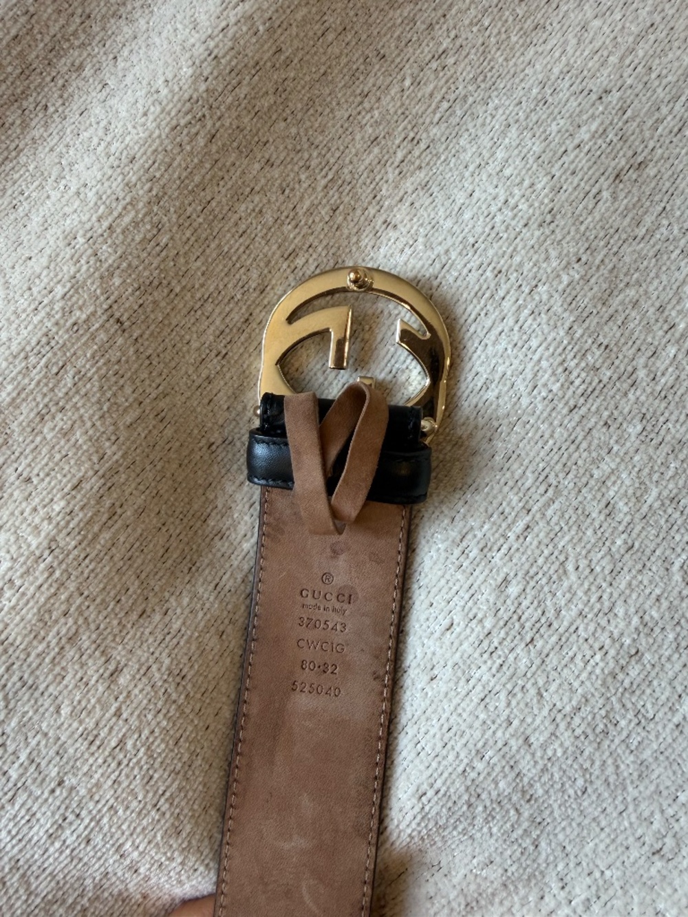 GUCCI BELT - Size Gucci 80 - Picture 6 of 6